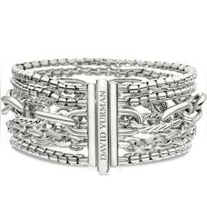 David Yurman Silver Multi-Strand Bracelet. #63
